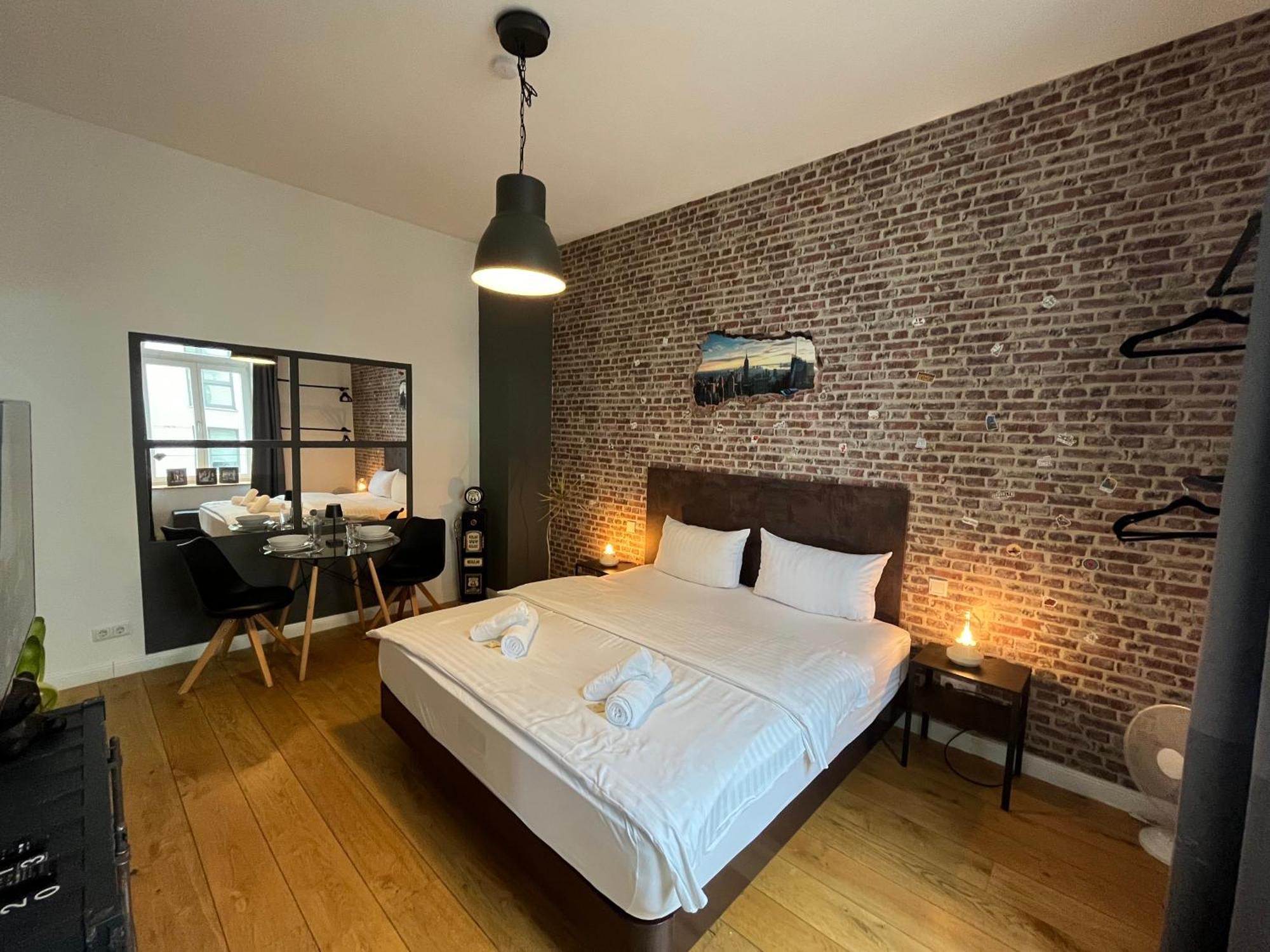 Apartments An Der Arena 莱比锡 外观 照片