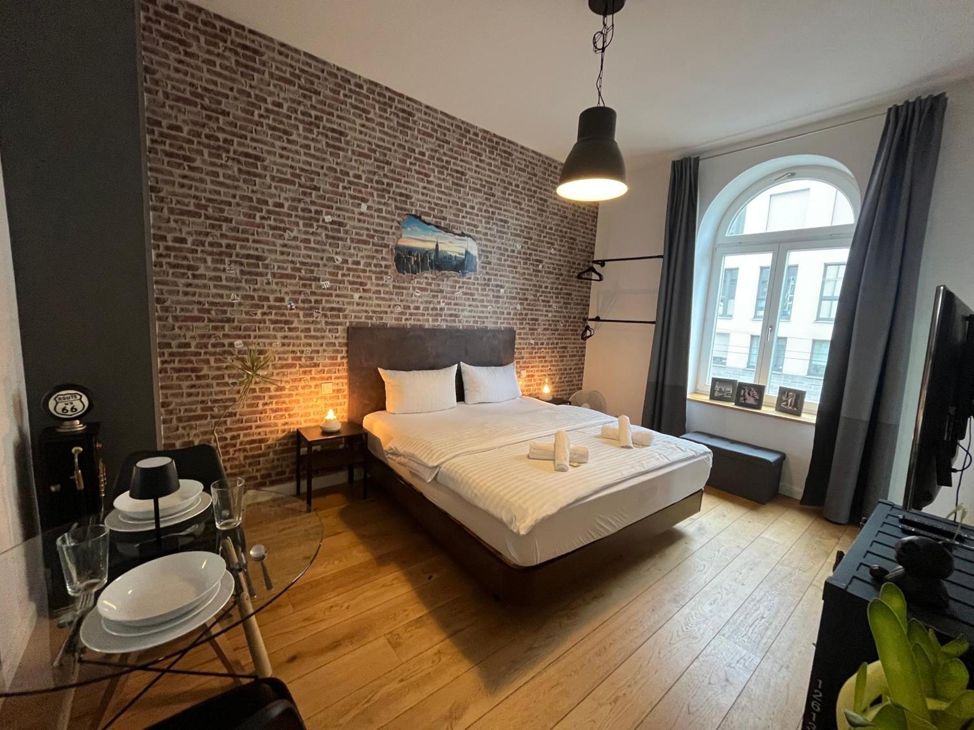Apartments An Der Arena 莱比锡 外观 照片