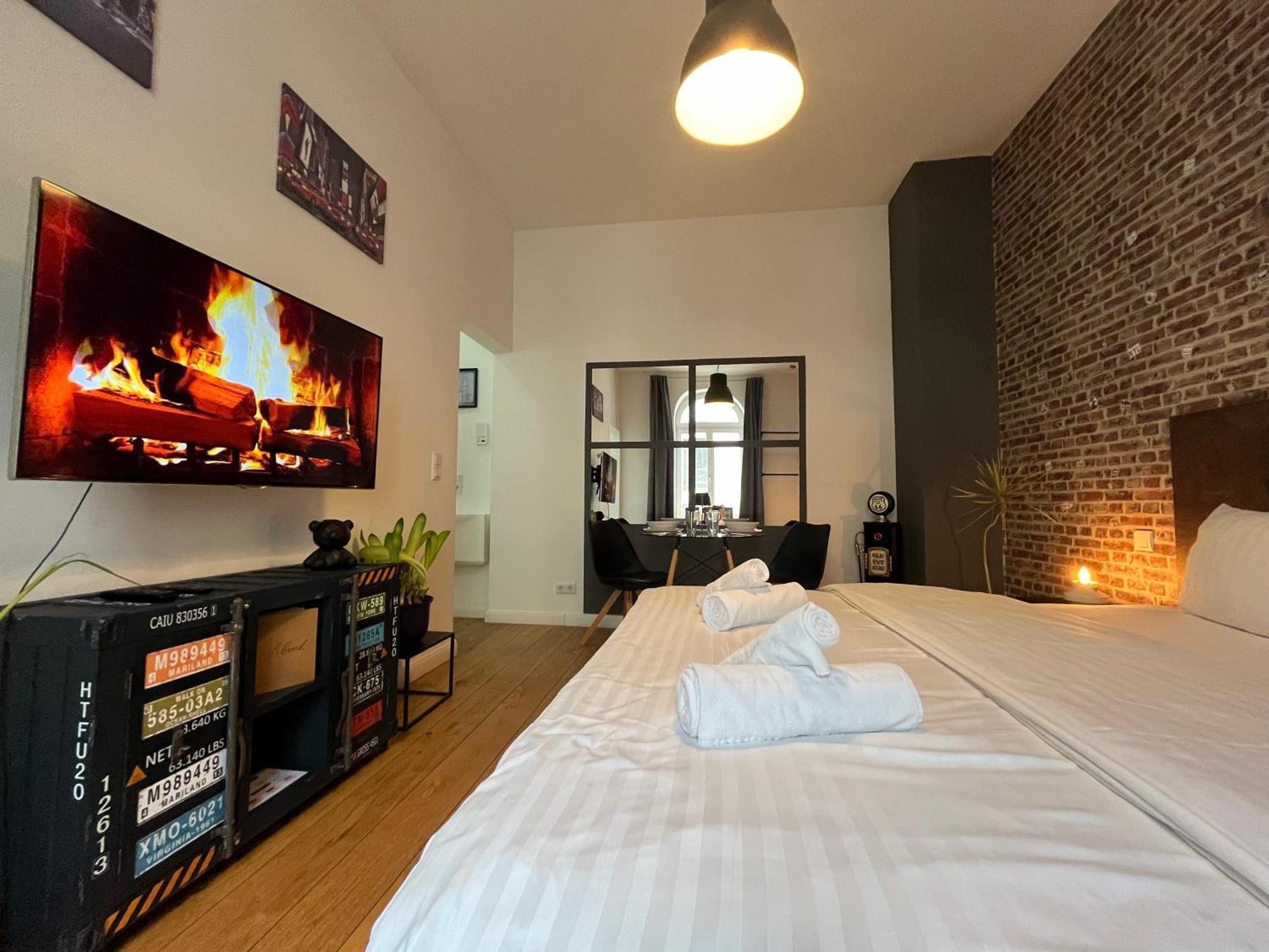 Apartments An Der Arena 莱比锡 外观 照片
