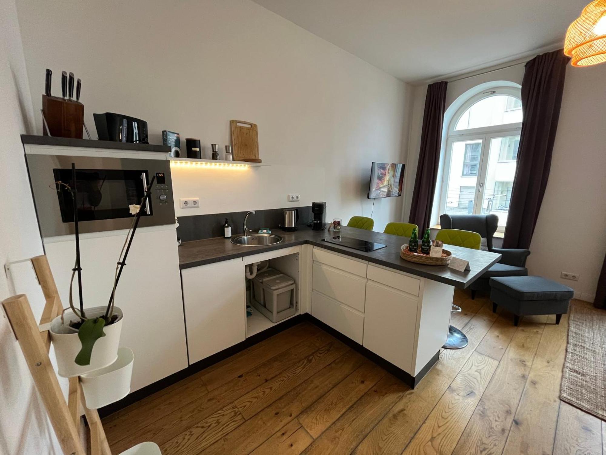 Apartments An Der Arena 莱比锡 外观 照片